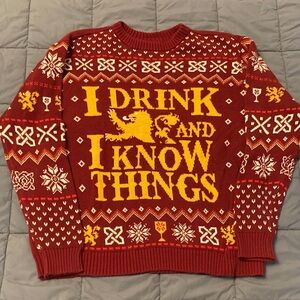 Game of Thrones ugly Christmas sweater